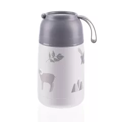 Zopa 620 ml-es ételtermosz szilikon tartóval - Mountains