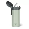 Zopa 350 ml-es termosz szívószállal és szilikon fogantyúval - Pistacio green