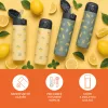 ZOPA 400 ml-es termosz szívószállal Limoncello