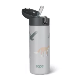 Zopa 400 ml-es termosz szívószállal - Mountains