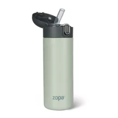 Zopa 400 ml-es termosz szívószállal - Pistacio green