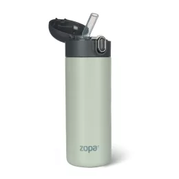 Zopa 400 ml-es termosz szívószállal - Pistacio green