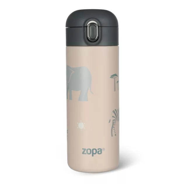 Zopa 400 ml-es termosz szívószállal - Safari