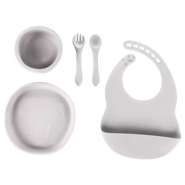 Zopa Szilikon étkezési szett - Dove Grey