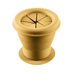   Zopa Szilikon összehajtható snackdoboz tapadókoronggal - Mustard Yellow