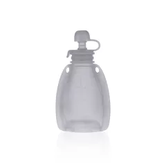   Zopa Szilikon újratölthető bébiétel tasak - Transparent Grey
