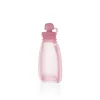 Zopa Szilikon újratölthető bébiétel tasak - Transparent Pink