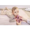 Zopa Szilikon újratölthető bébiétel tasak - Transparent Pink