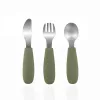 Zopa Szilikon gyerek evőeszköz - Forest Green