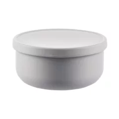 Zopa Szilikon tál fedővel - Dove Grey