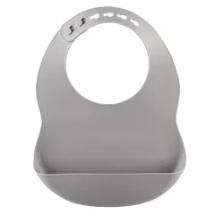 Zopa Szilikon előke - Dove Grey