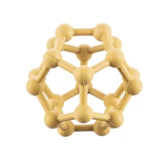 Zopa Szilikon rágóka Atom - Mustard Yellow