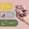Zopa Szilikon rágóka Négyzet - Dove Grey
