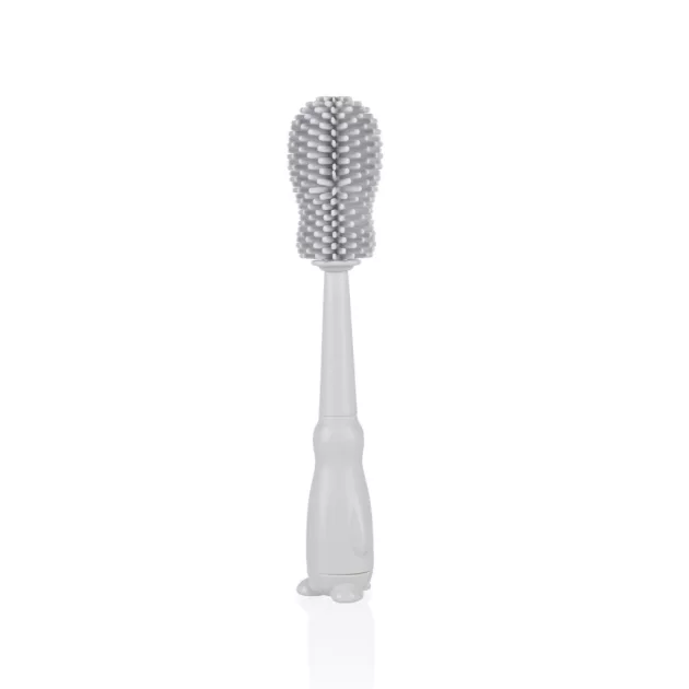 Zopa Szilikon palacktisztító kefe 3az1-ben - Light Grey