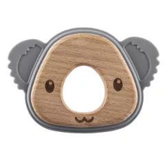 Zopa Szilikon-fa rágóka Koala - Dove Grey