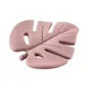 Zopa Szilikon rágóka Levél - Old Pink