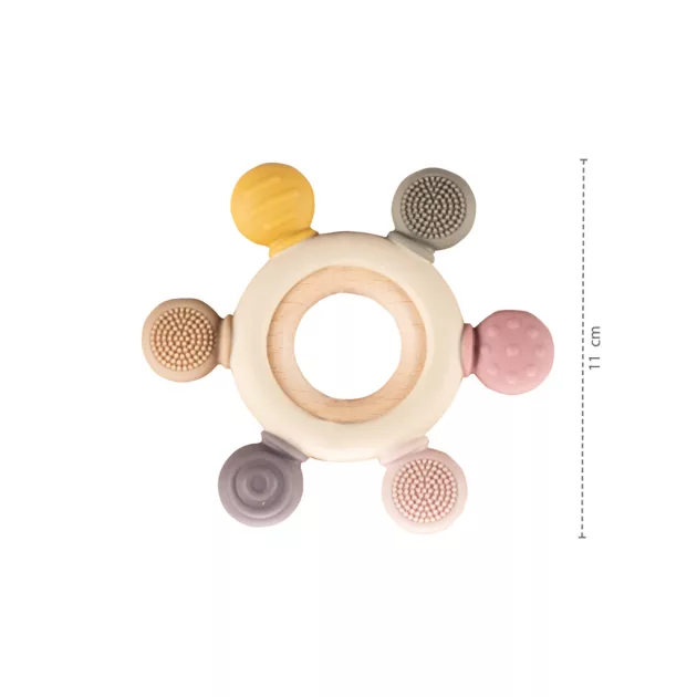 Zopa Szilikon multifunkciós rágóka - Multicolor