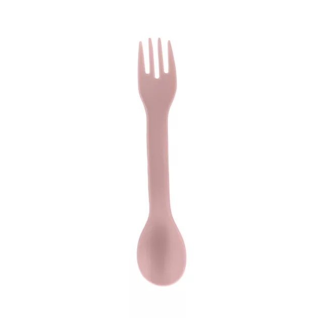 Zopa Szilikon uzsonnásdoboz kis kanállal (kicsi) - Old Pink