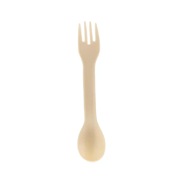 Zopa Szilikon uzsonnásdoboz kis kanállal (kicsi) - Sand Beige