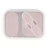 Zopa Szilikon uzsonnásdoboz kanállal (nagy) - Old Pink