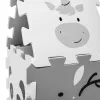 Zopa 9 db-os Puzzle habszőnyeg 30x30 cm - Forest