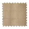 Zopa 9 db-os Puzzle habszőnyeg 30x30 cm - Hazel Brown