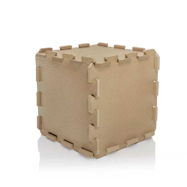 Zopa 9 db-os Puzzle habszőnyeg 30x30 cm - Hazel Brown