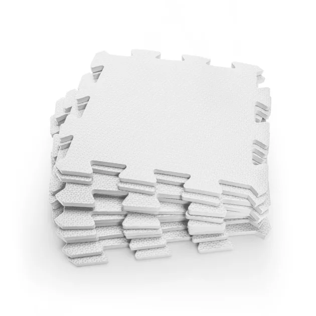 Zopa 9 db-os Puzzle habszőnyeg 30x30 cm - Ivory Beige