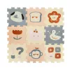 Zopa 9 db-os Puzzle habszőnyeg 30x30 cm - Logic