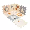Zopa 9 db-os Puzzle habszőnyeg 30x30 cm - Logic