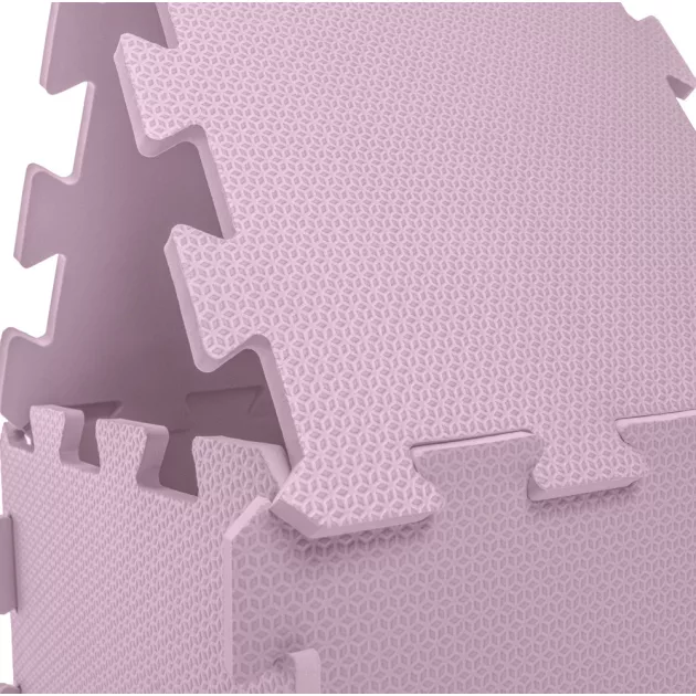 Zopa 9 db-os Puzzle habszőnyeg 30x30 cm - Sugar Pink