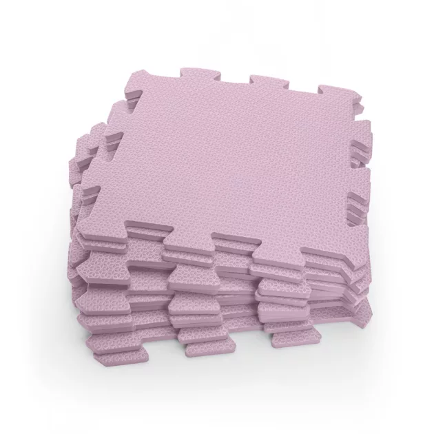 Zopa 9 db-os Puzzle habszőnyeg 30x30 cm - Sugar Pink
