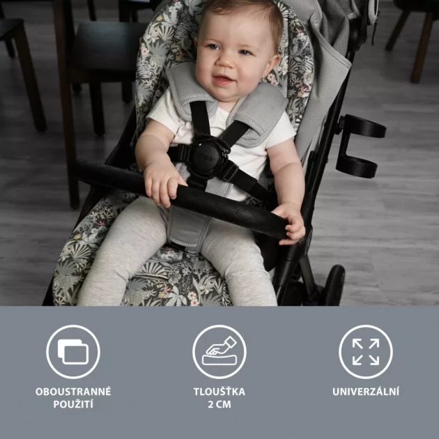 Zopa Memory Foam babakocsi párna Comfort - Emoji Beige