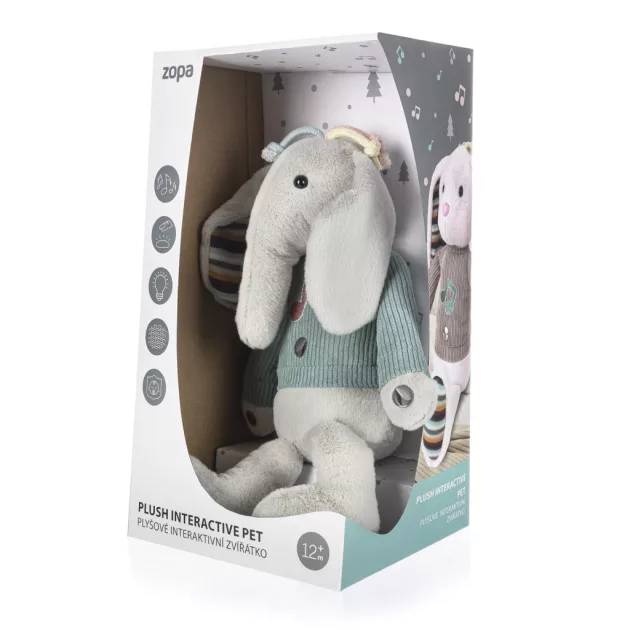 Zopa Plüss interaktív társ - Elephant