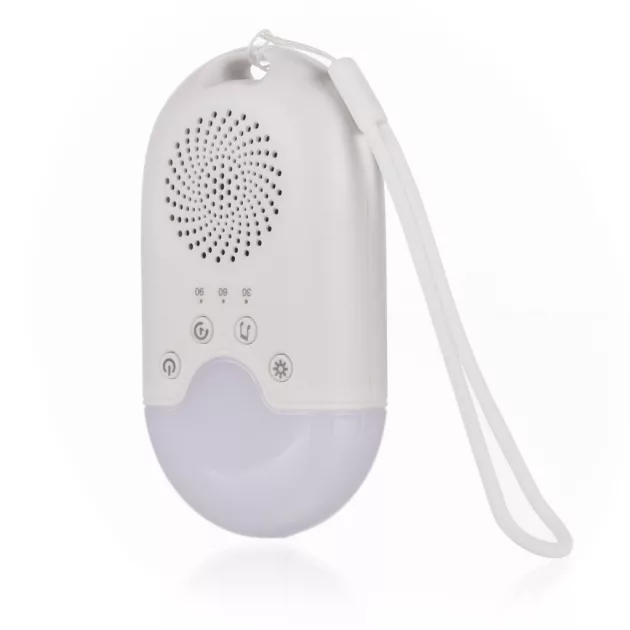 Zopa Hordozható LED-es éjjeli fény, fehér zajjal és hangokkal White