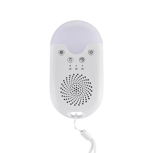 Zopa Hordozható LED-es éjjeli fény, fehér zajjal és hangokkal White