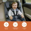 Zopa Alfa i-Size isofix gyerekülés - Black