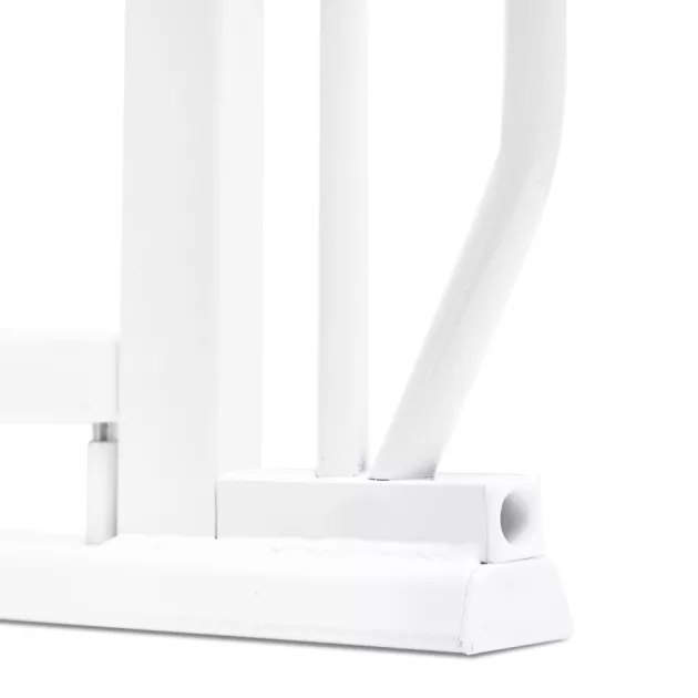 Lionelo Truus Slim biztonsági ajtórács - White (75-105 cm) 2 db toldóval!