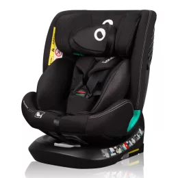   Lionelo Bastiaan One I-Size 360°-ban forgatható ISOFIX gyermekülés (40-150 cm) - Black Carbon