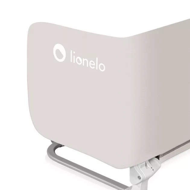 Lionelo Lora XL Hordozható leesésgátló 150x46x38 cm - Beige Sand