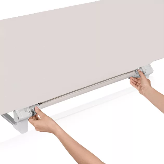 Lionelo Lora XL Hordozható leesésgátló 150x46x38 cm - Beige Sand
