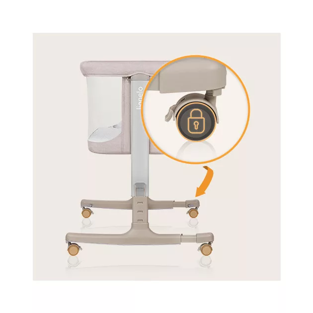 Lionelo Aurora 3in1 babaöböl, babaágy és bölcső - Beige Cappuccino