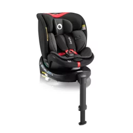   Lionelo Navy I-Size 360° forgatható ISOFIX gyermekülés 40-150cm - Black Red