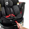 Lionelo Navy I-Size 360° forgatható ISOFIX gyermekülés 40-150cm - Black Red
