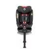 Lionelo Navy I-Size 360° forgatható ISOFIX gyermekülés 40-150cm - Black Red