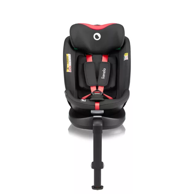 Lionelo Navy I-Size 360° forgatható ISOFIX gyermekülés 40-150cm - Black Red
