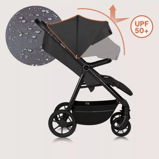 Lionelo Mira sport babakocsi - Grey Graphite