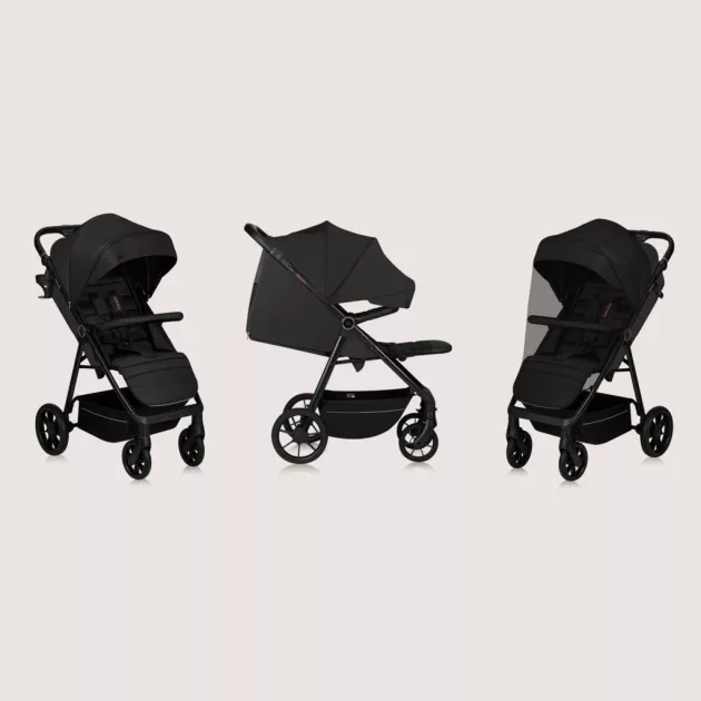 Lionelo Mira sport babakocsi - Black Onyx