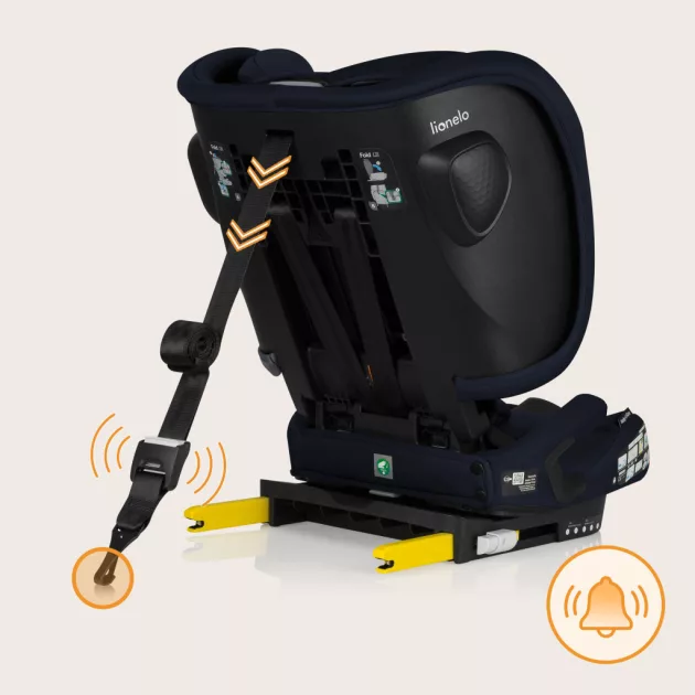 Lionelo Nelly I-Size ISOFIX összecsukható gyermekülés (76-150cm) - Blue Navy