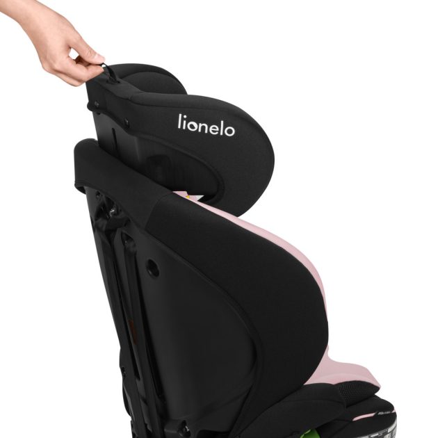 Lionelo Billy FWF I-Size ISOFIX gyermekülés 76-150cm - Pink Baby